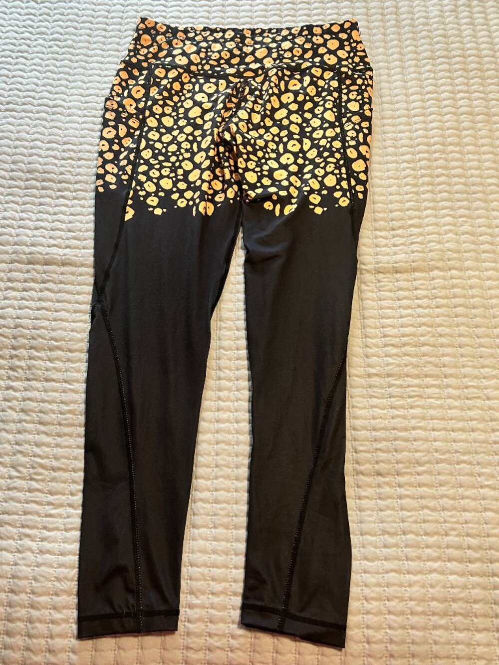 Simply Southern Cheetah Print Leggings Womens XXL Black Athletic Yoga Pants